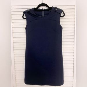 Banana Republic Dark Navy Sleeveless Dress